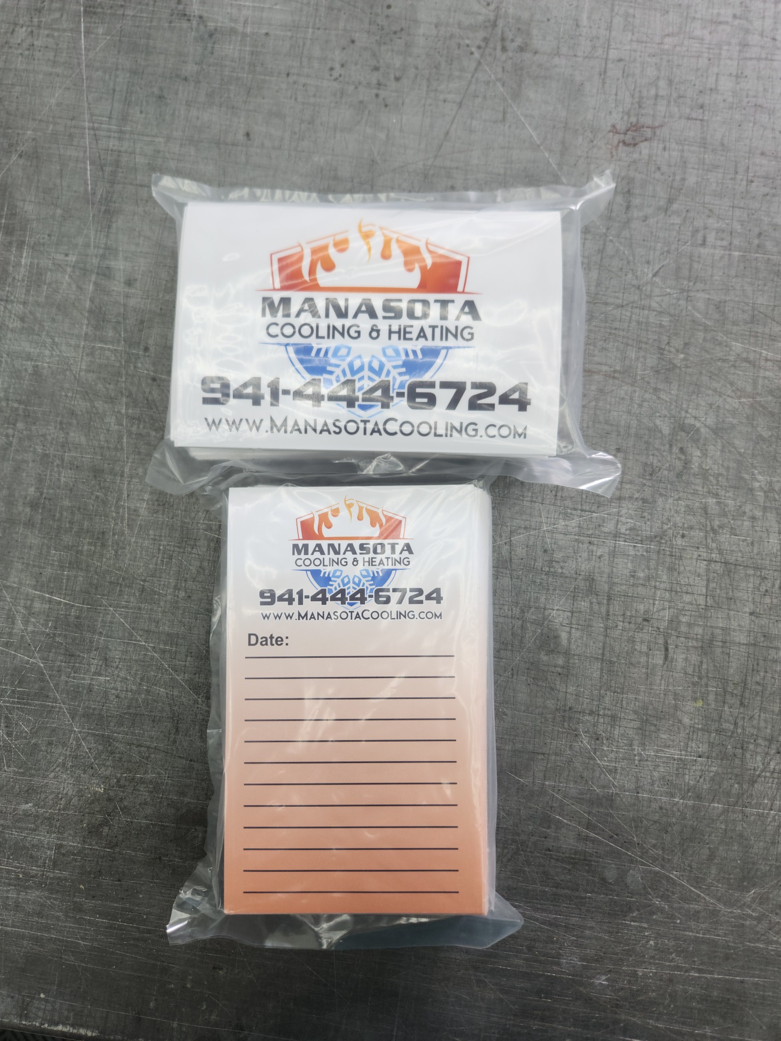 Printed equipment decals